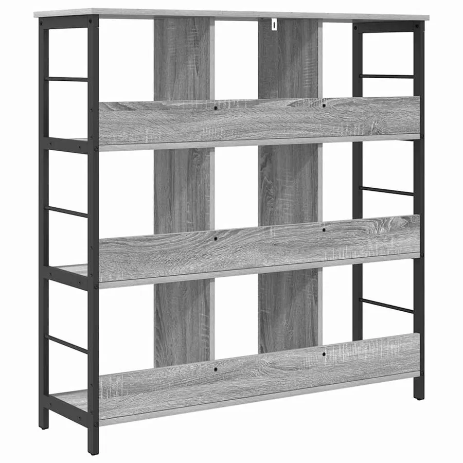 Étagère Gris Sonoma 102 x 32 x 104,5 cm Bois d'ingénierie - 7