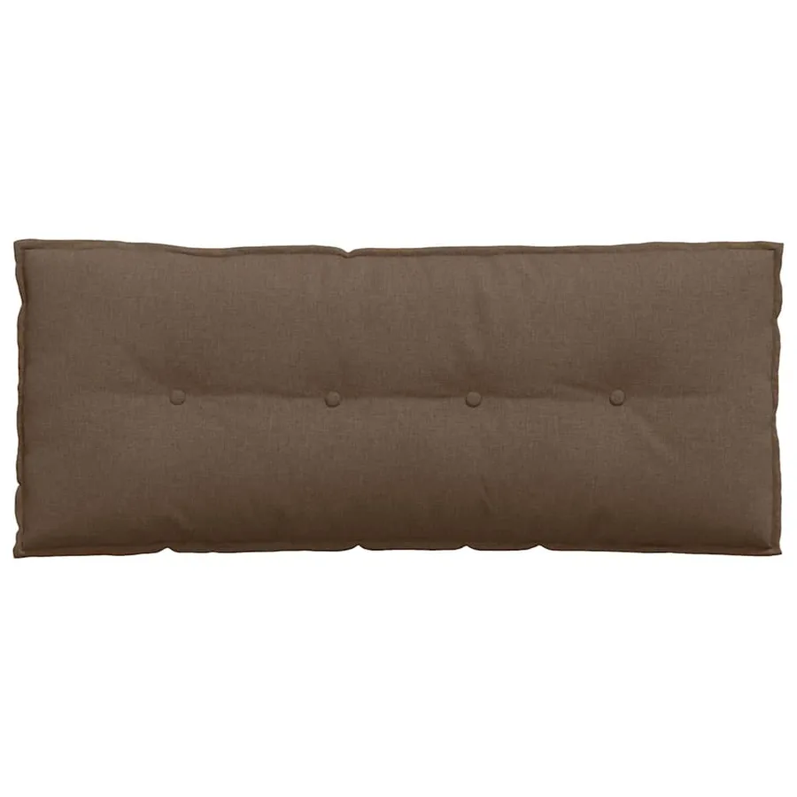 Coussin de Dos Marron 120 x 19 x 50 cm tissu - 6