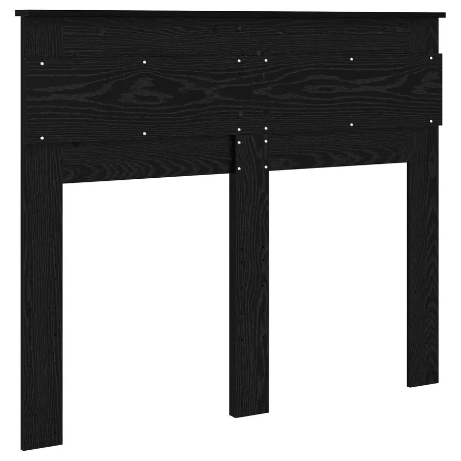 Tête de lit Chêne noir Bois d'ingénierie - 6