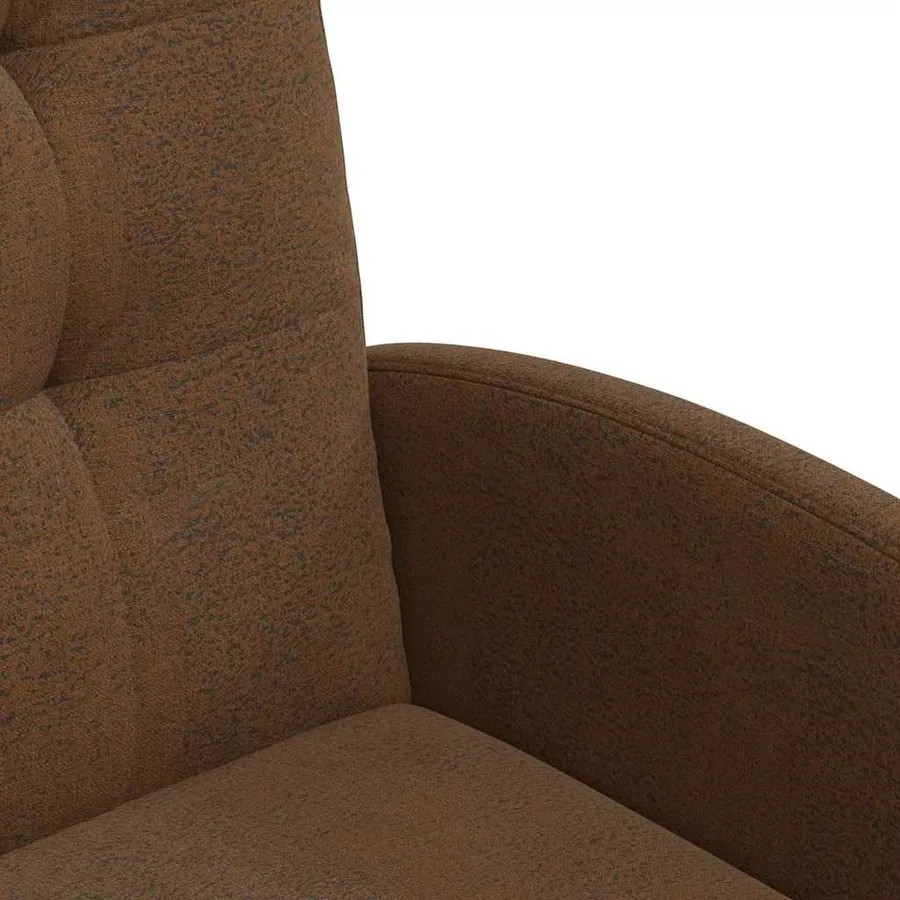 Chaises de Salle à Manger avec Roues 2 pcs Marron - 7
