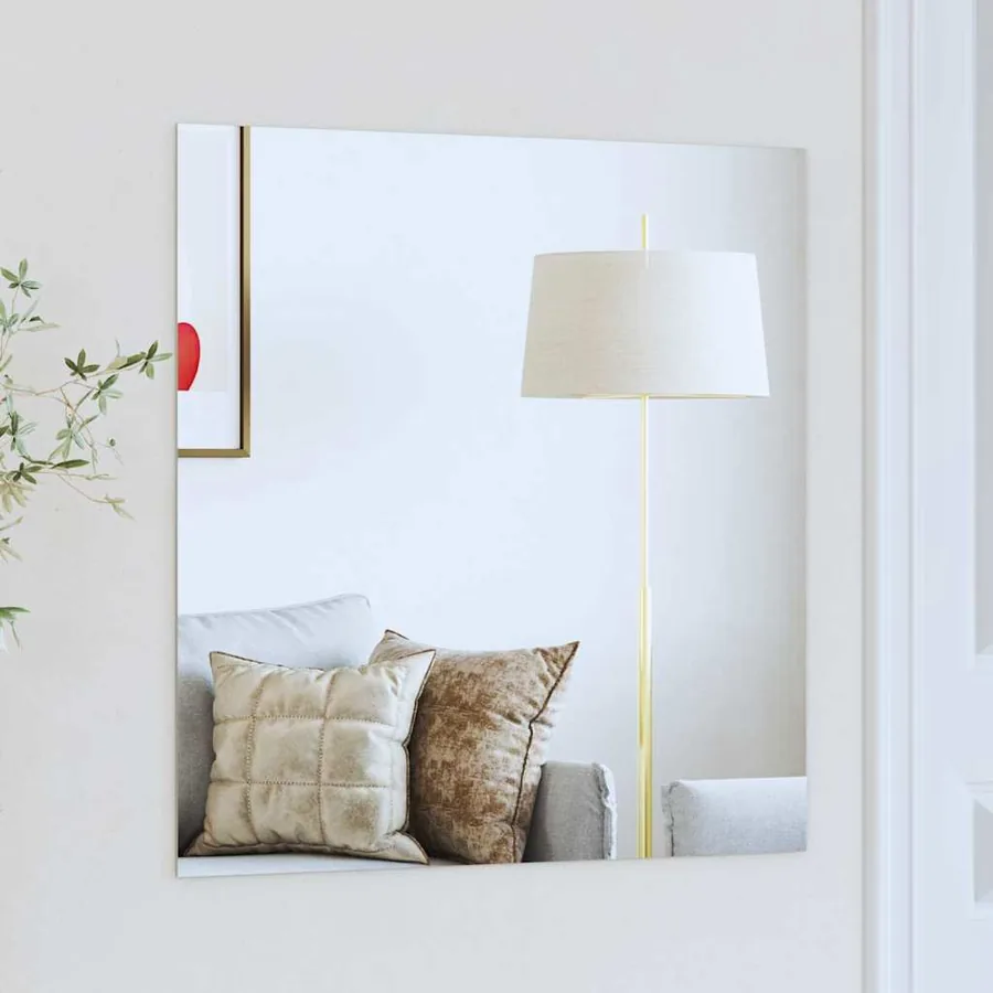 Miroir mural Carré 60 x 60 cm verre trempé