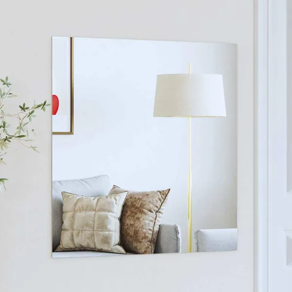Miroir mural Carré 60 x 60 cm verre trempé