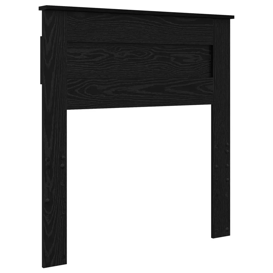 Tête de lit Chêne noir Bois d'ingénierie - 2