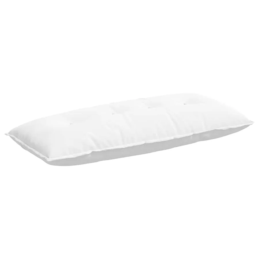 Coussin de Dos Blanc 120 x 19 x 50 cm tissu - 2