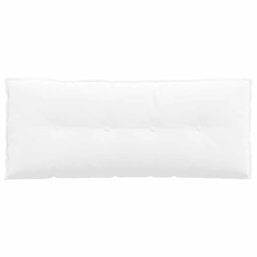 Coussin de Dos Blanc 120 x 19 x 50 cm tissu - 6