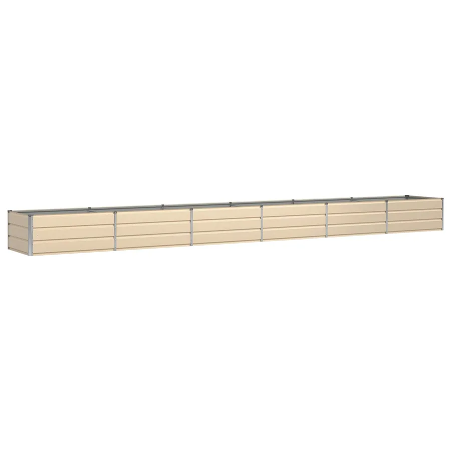Jardinière Ivoire 600 x 80 x 45 cm Acier - 2