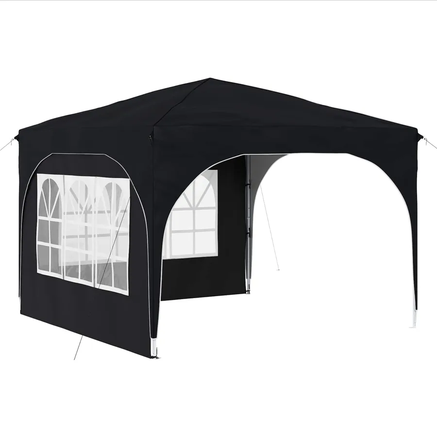 Tente de fête pop-up 290 x 290 x 245 cm Anthracite - 2