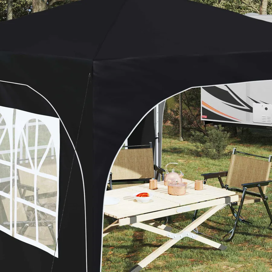 Tente de fête pop-up 290 x 290 x 245 cm Anthracite - 4