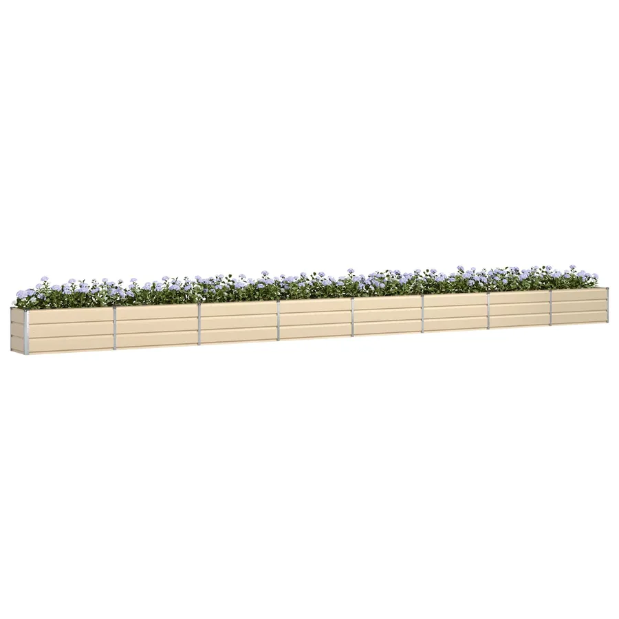 Jardinière Ivoire 770 x 50 x 45 cm Acier galvanisé - 3