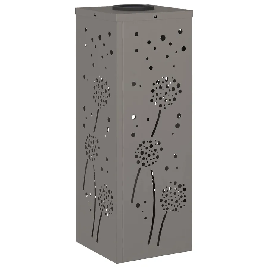 Lumière de chemin LED solaire 2 pcs Blanc chaud 18 x 18 x 50 cm - 6