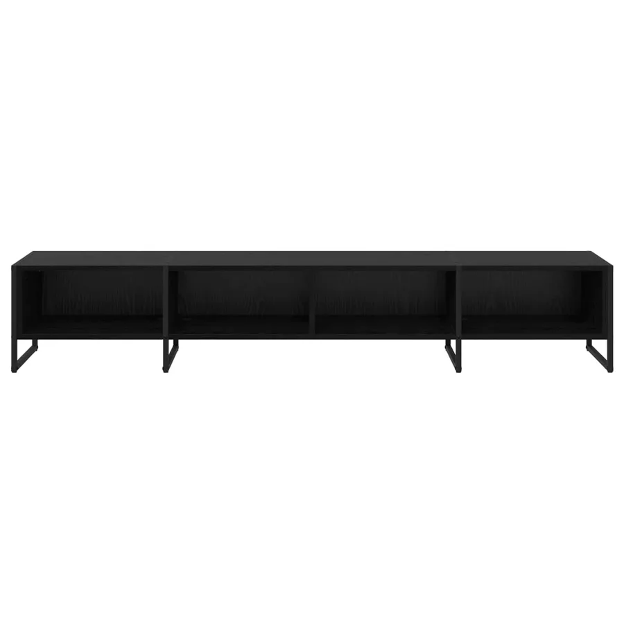 Meuble TV Chêne noir 170,5 x 36 x 30,5 cm Bois d'ingénierie - 5