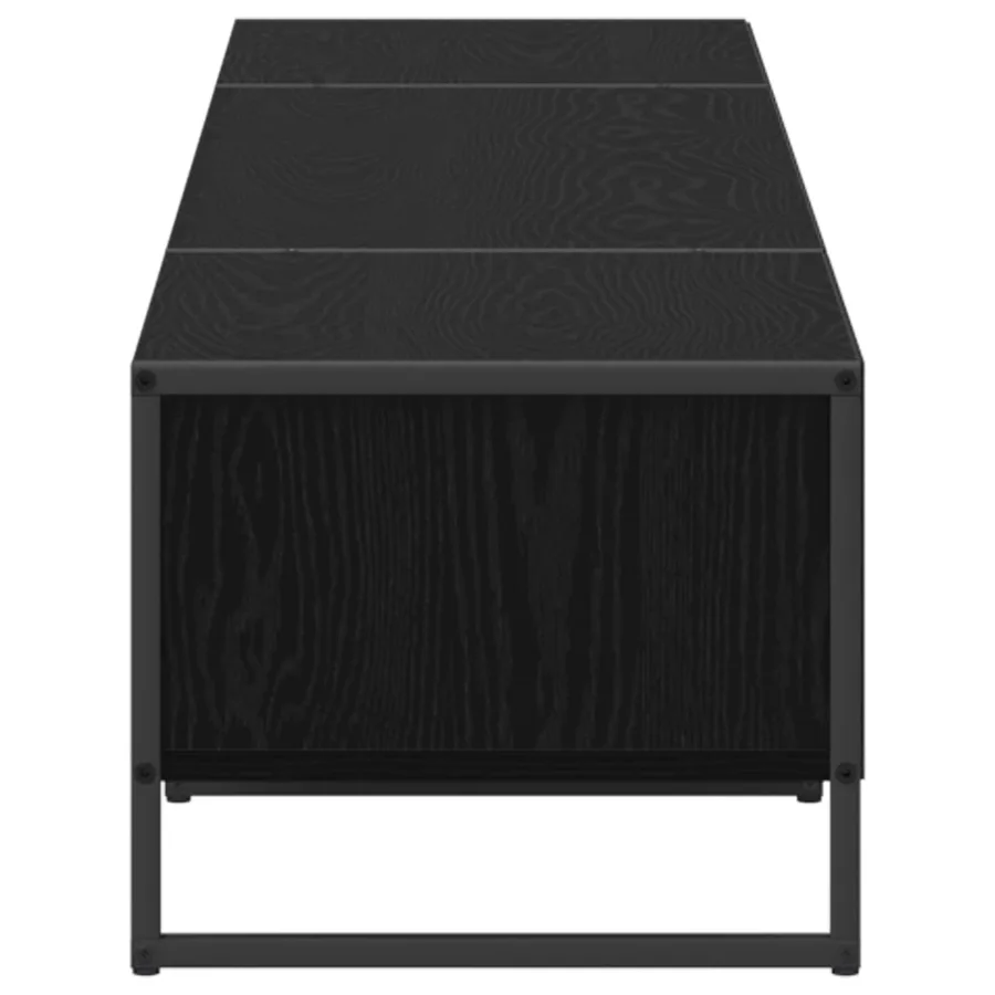 Meuble TV Chêne noir 170,5 x 36 x 30,5 cm Bois d'ingénierie - 6
