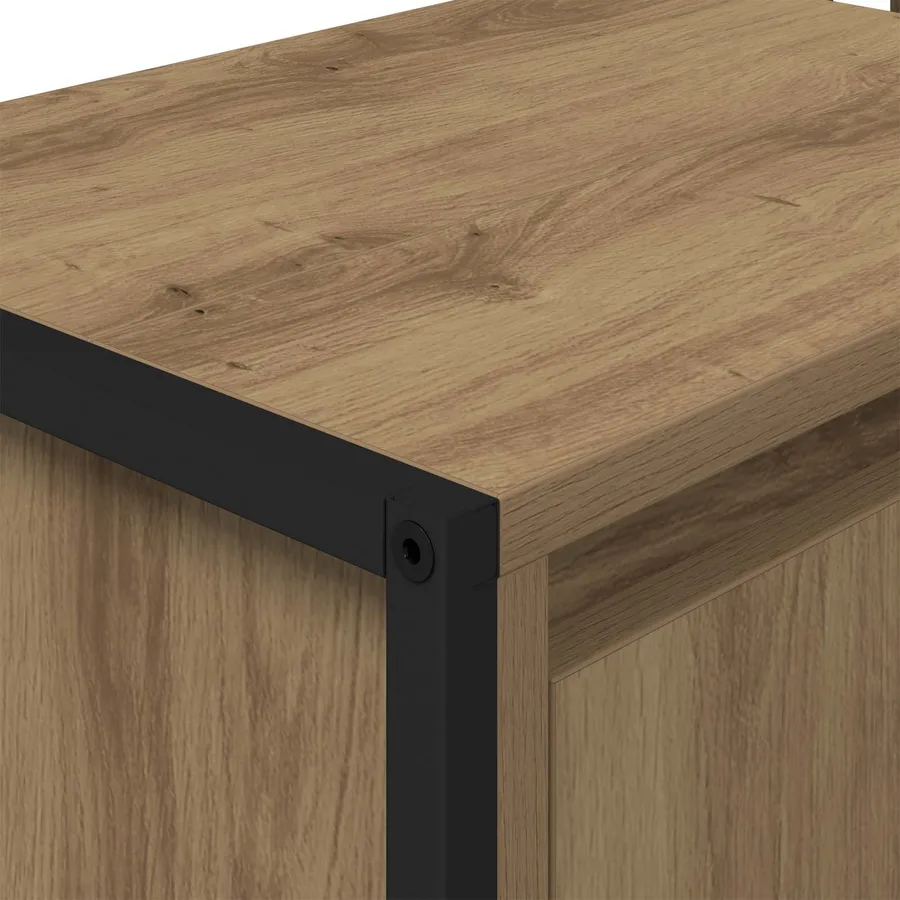Cabinet de salle de bain Chêne artisan 90 x 30 x 60 cm - 10