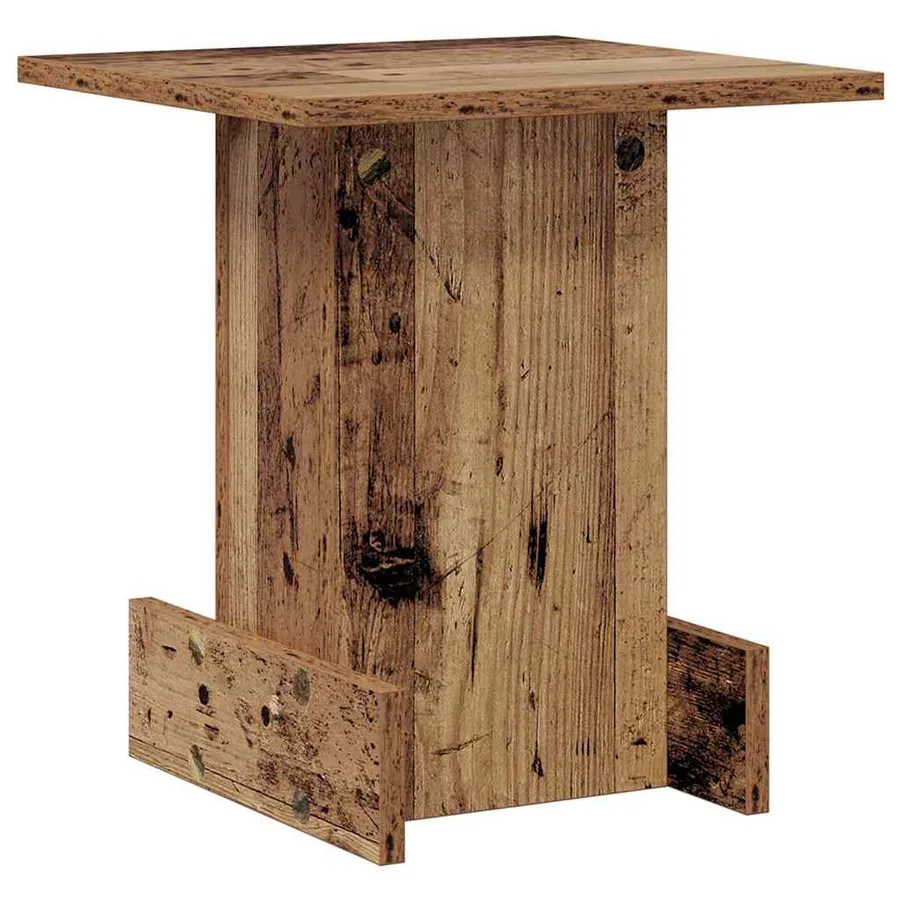 Table d'appoint Bois ancien 35,5 x 35 x 40 cm Bois d'ingénierie - 2
