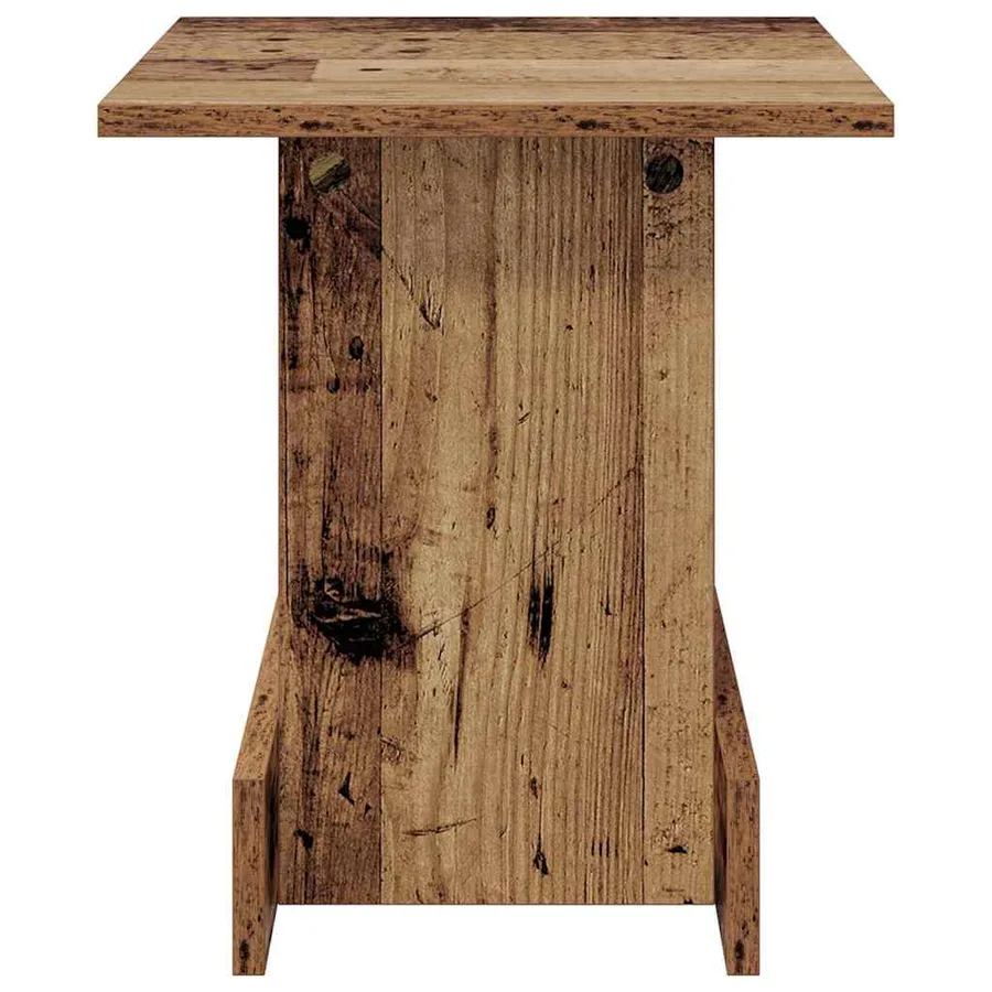 Table d'appoint Bois ancien 35,5 x 35 x 40 cm Bois d'ingénierie - 5
