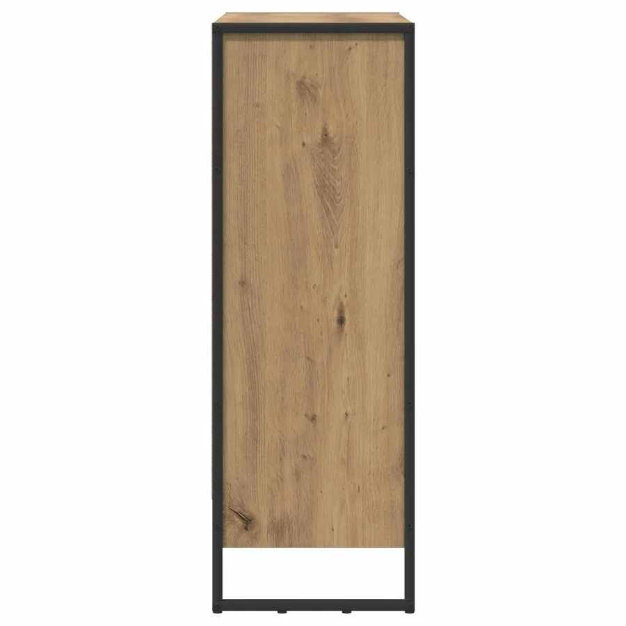 Bibliothèque 80 x 30 x 86,5 cm Bois d'ingénierie Chêne artisan - 6