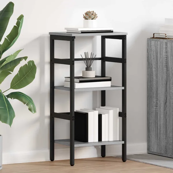 Étagère Gris Sonoma 40 x 29,5 x 81 cm Bois d'ingénierie