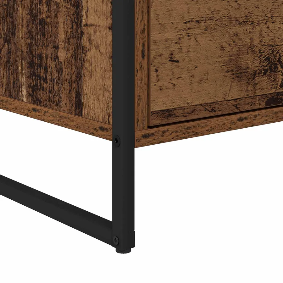 Meuble d'appoint Bois Ancien 79 x 36 x 75 cm Bois d'ingénierie - 8