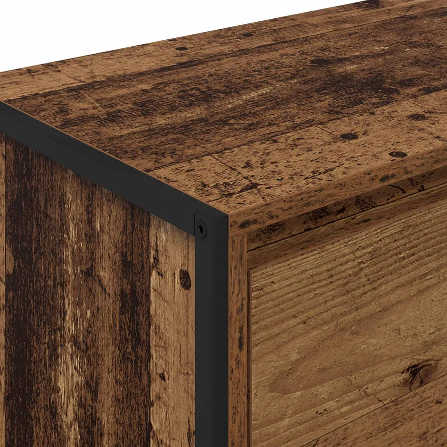 Meuble d'appoint Bois Ancien 79 x 36 x 75 cm Bois d'ingénierie - 9