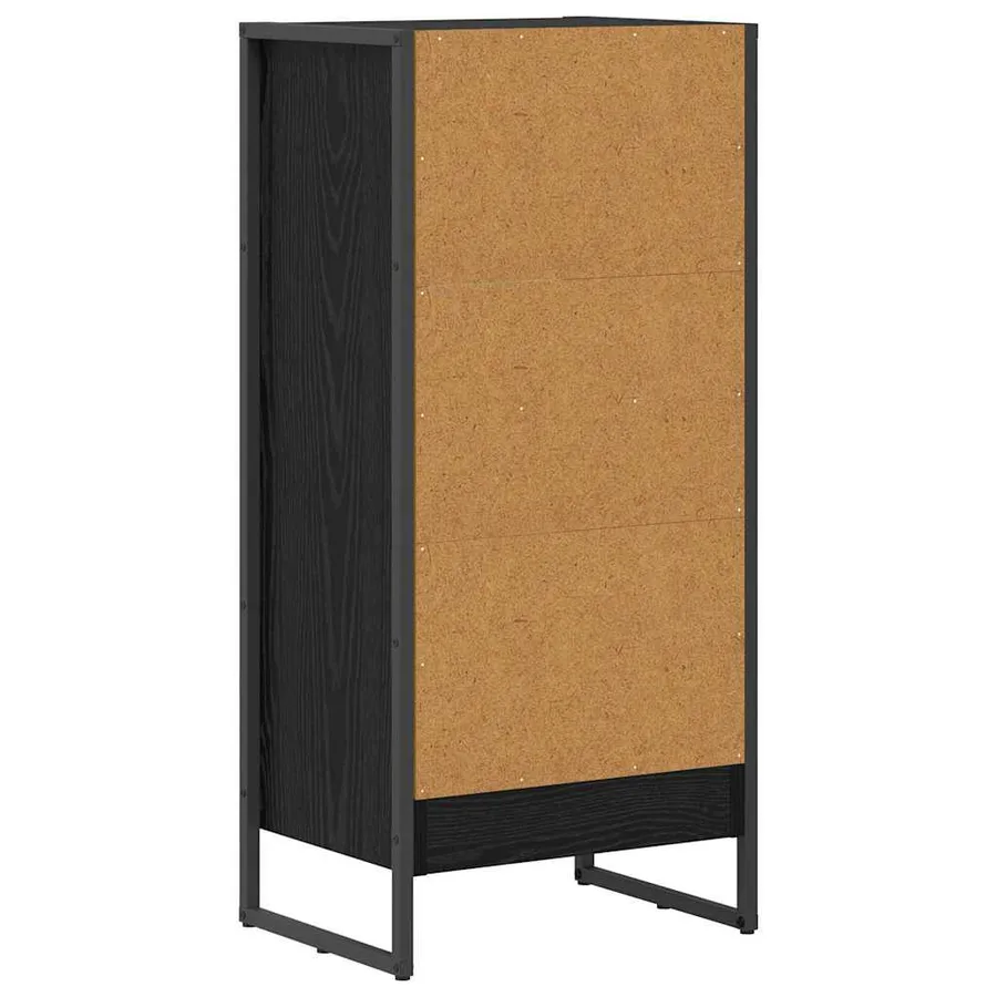 Bibliothèque Chêne noir 40 x 30 x 86,5 cm Bois d'ingénierie - 7