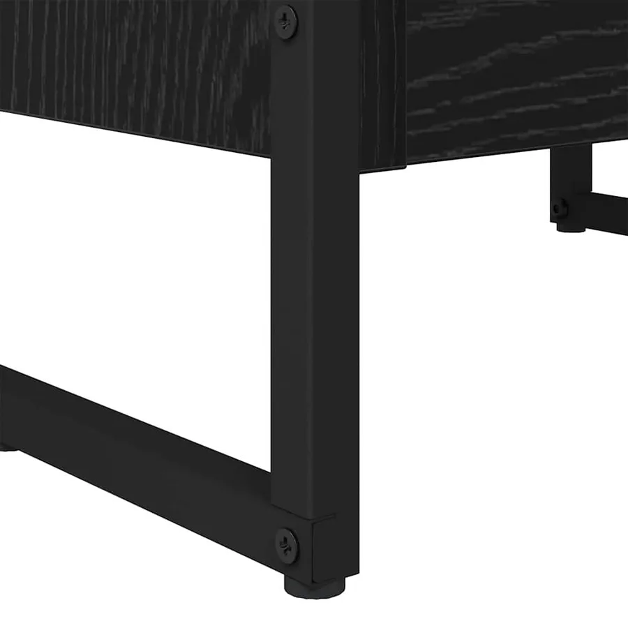 Bibliothèque Chêne noir 40 x 30 x 86,5 cm Bois d'ingénierie - 9