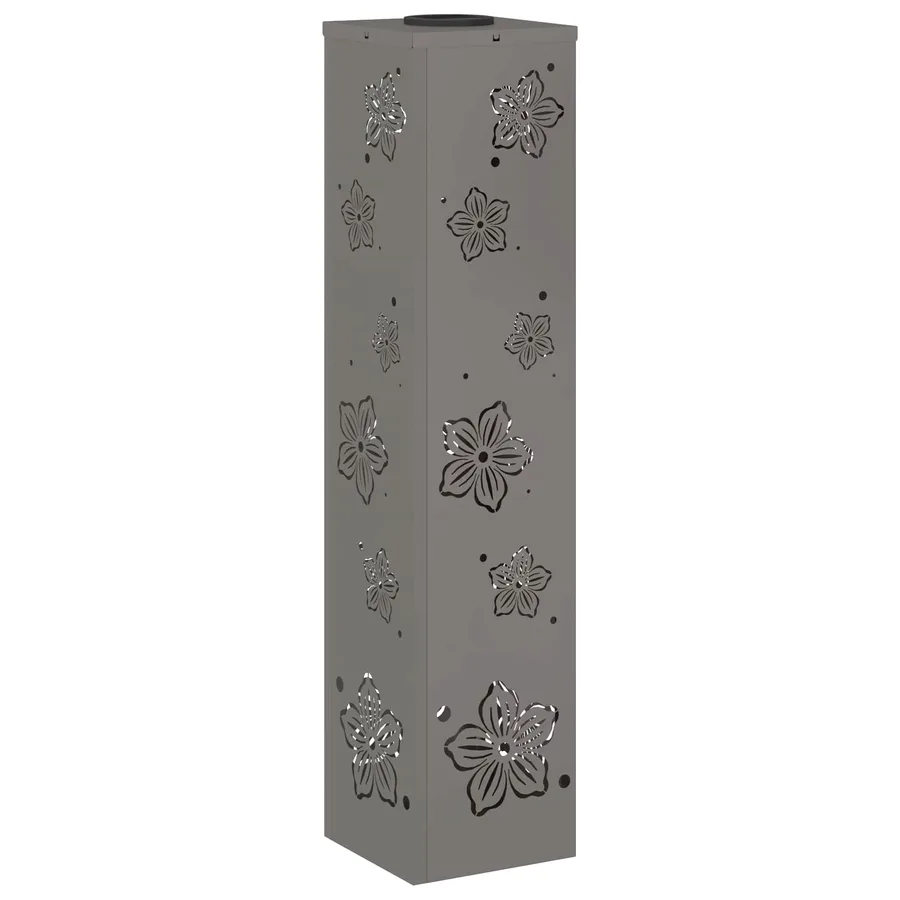 Lumière de chemin LED solaire 2 pcs Blanc chaud 18 x 18 x 80 cm - 4