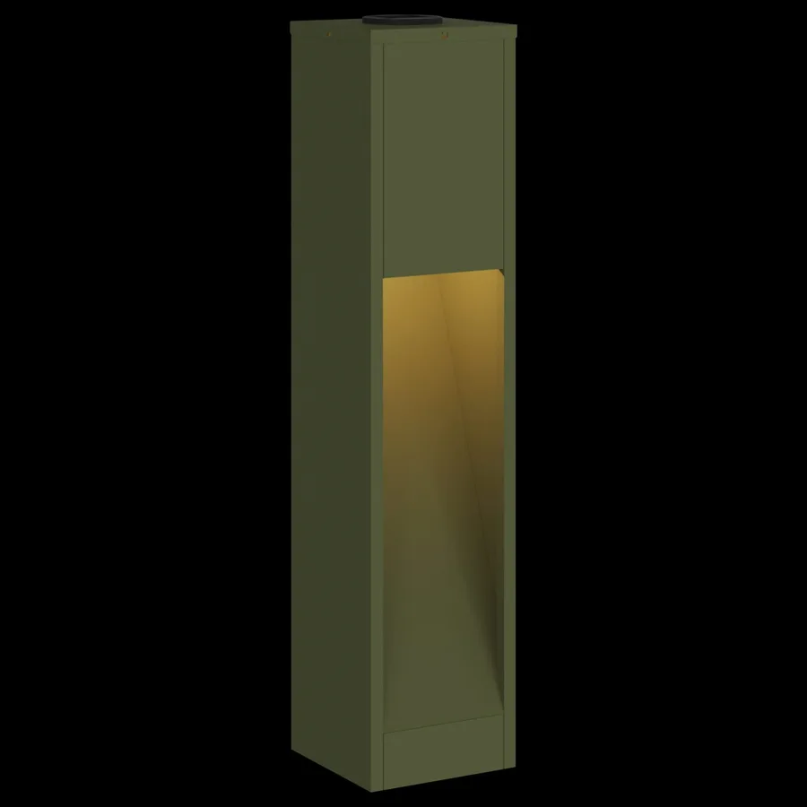 Lumière de Chemin LED Solaire 2 pcs Blanc chaud 18 x 18 x 80 cm - 14