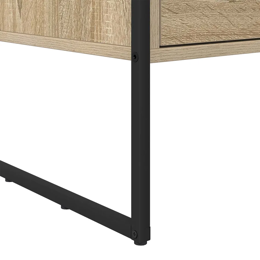 Table basse Sonoma 100 x 46 x 40 cm Bois d'ingénierie - 8