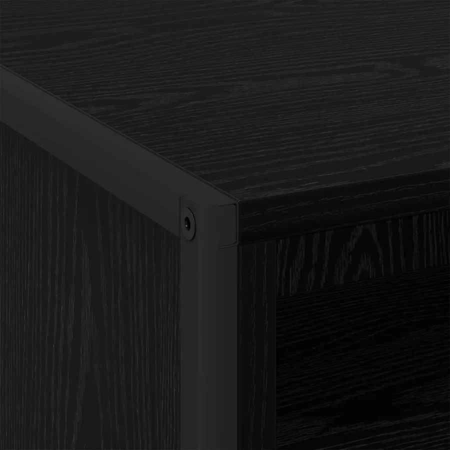 Table de chevet avec tiroir 2 pcs Chêne noir 50 x 39,5 x 50 cm - 9