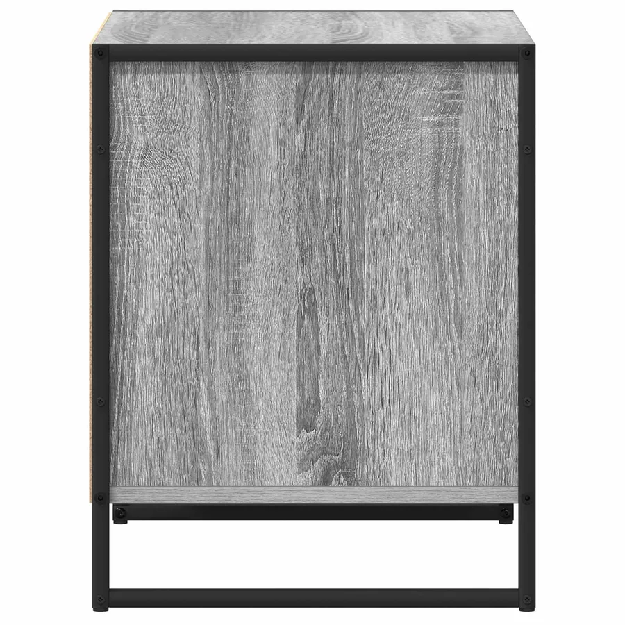 Table de chevet avec tiroir 2 pcs Gris Sonoma 50 x 39,5 x 50 cm - 7