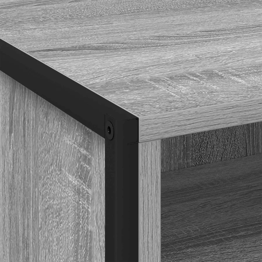 Table de chevet avec tiroir 2 pcs Gris Sonoma 50 x 39,5 x 50 cm - 9