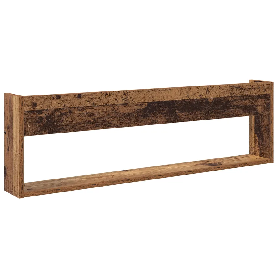 Étagère à magazines avec étagère Bois ancien 100 x 12 x 30 cm - 7