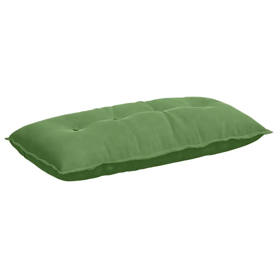 Coussin de Dos Vert clair 100 x 50 cm Tissu en velours côtelé - 2