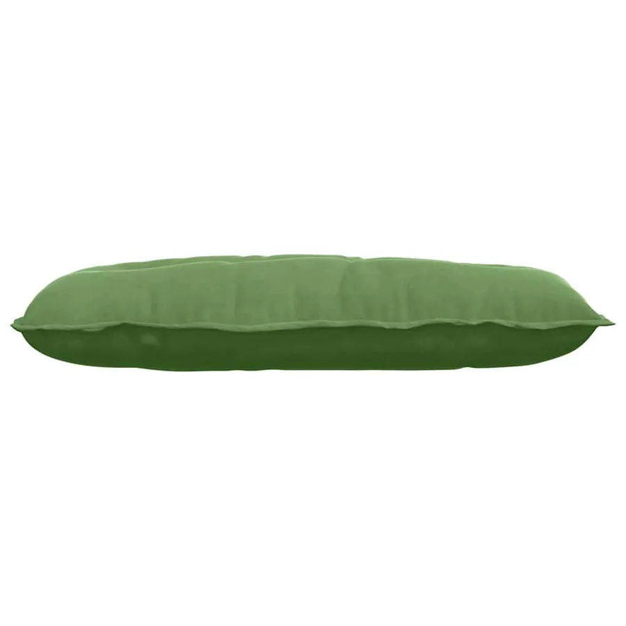 Coussin de Dos Vert clair 100 x 50 cm Tissu en velours côtelé - 5
