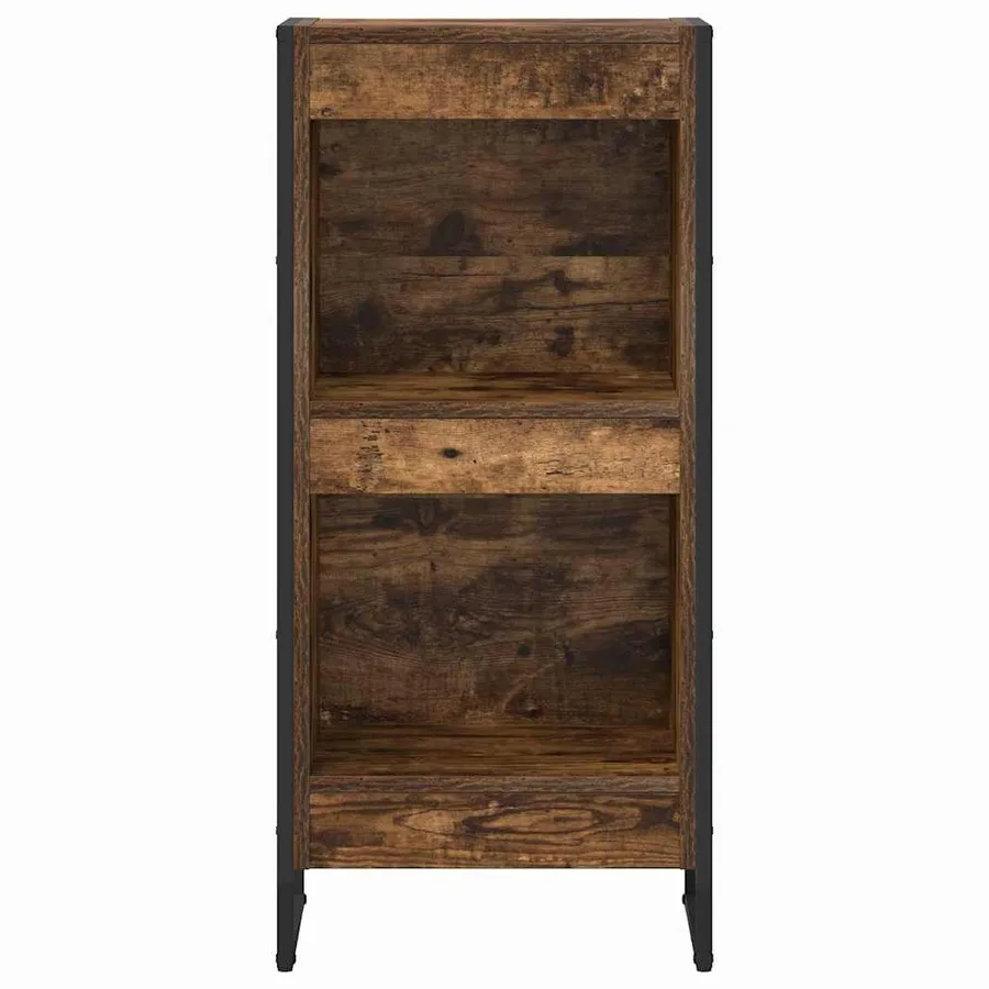Bibliothèque Chêne Fumé 40 x 30 x 86,5 cm Bois d'ingénierie - 5