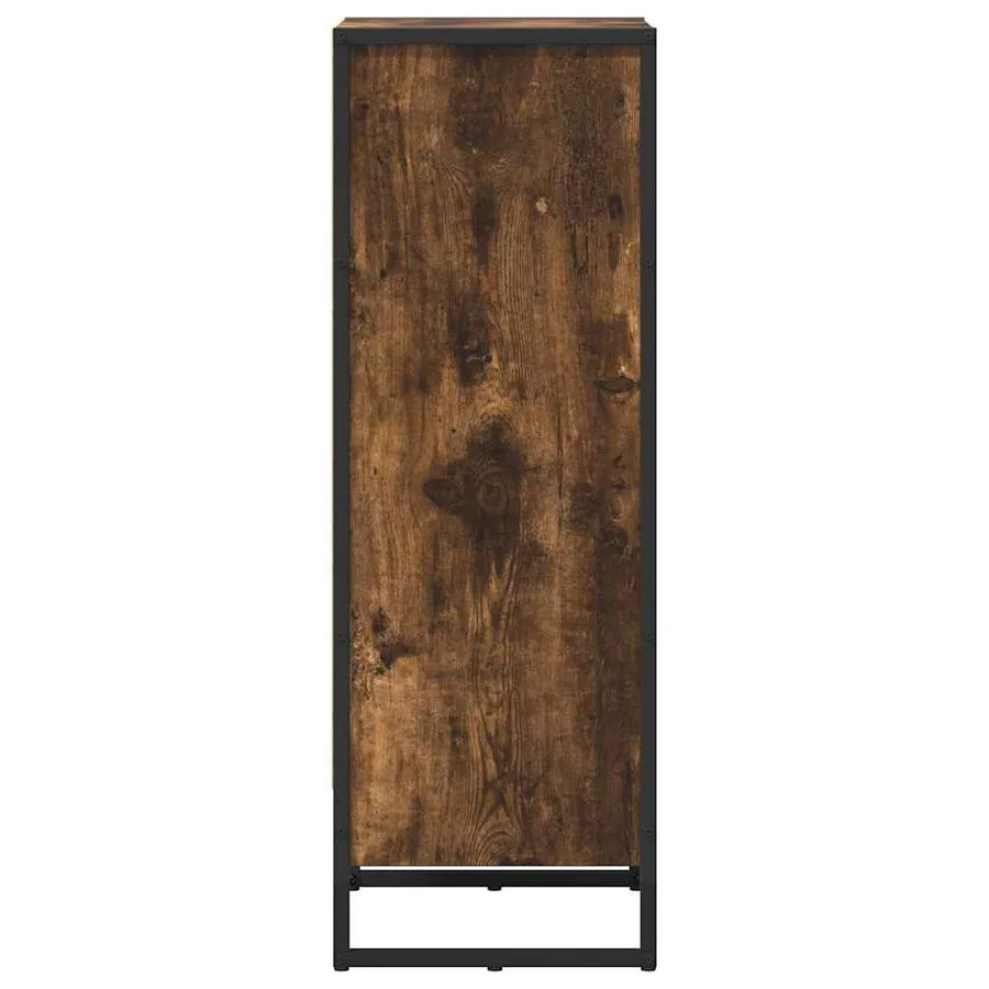 Bibliothèque Chêne Fumé 40 x 30 x 86,5 cm Bois d'ingénierie - 6