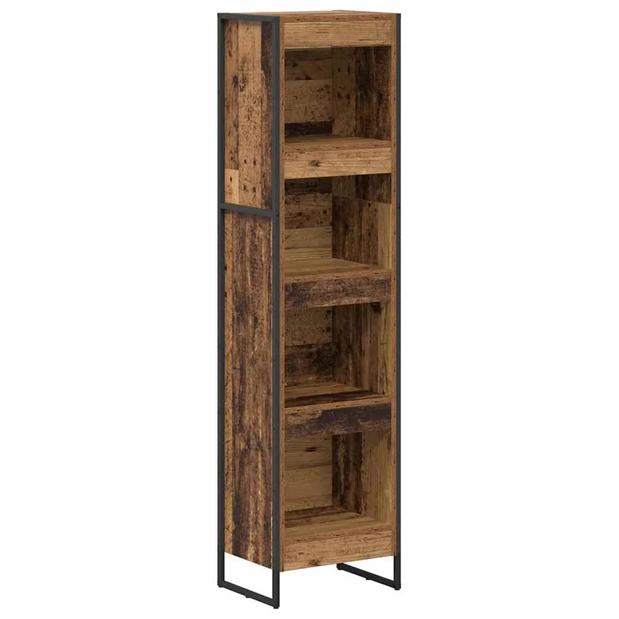 Bibliothèque Bois Ancien 40 x 30 x 155 cm Bois d'ingénierie - 2