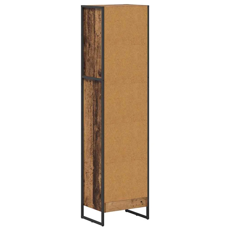 Bibliothèque Bois Ancien 40 x 30 x 155 cm Bois d'ingénierie - 7