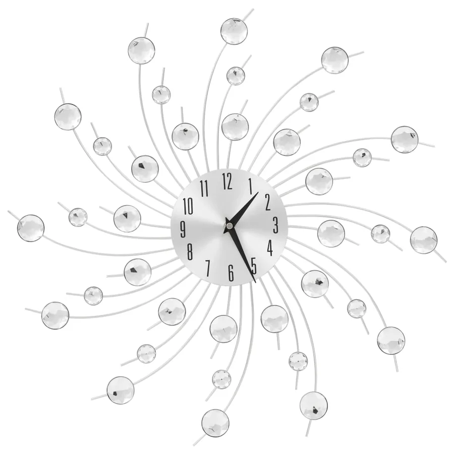 Horloge murale avec mouvement à quartz Design moderne 50 cm