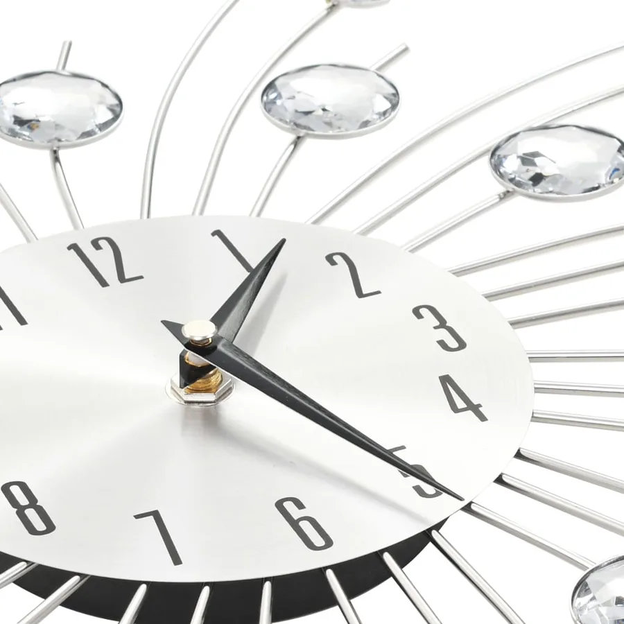 Horloge murale avec mouvement à quartz Design moderne 50 cm - 4