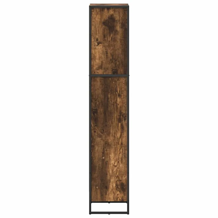 Bibliothèque Chêne Fumé 40 x 30 x 155 cm Bois d'ingénierie - 6