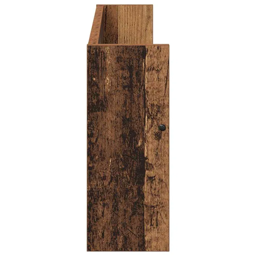 Étagère à magazines 2 pcs Bois ancien 80 x 12 x 30 cm - 7