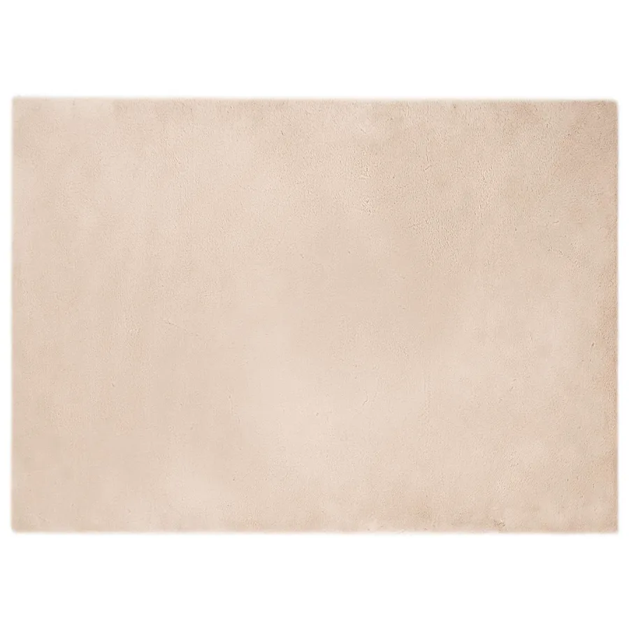 Tapis antidérapant en fausse de lapin OLITE Taupe 240 x 340 cm - 2