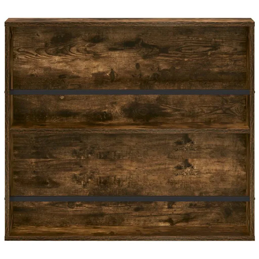 Étagère à magazines 2 pcs Chêne fumé 80 x 12 x 70 cm - 6