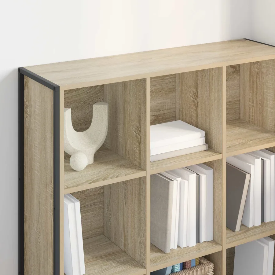 Bibliothèque Sonoma 99,5 x 30 x 108,5 cm Bois d'ingénierie - 4