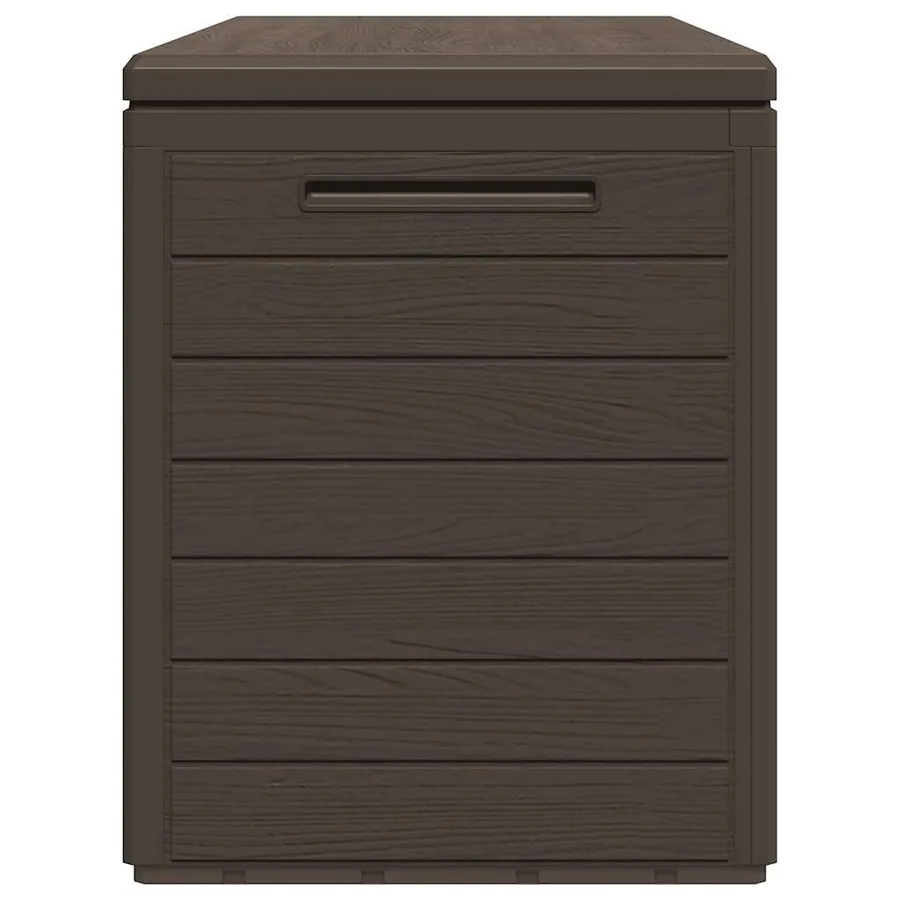 Boîte de rangement de jardin Marron 116x44x55 cm - 5