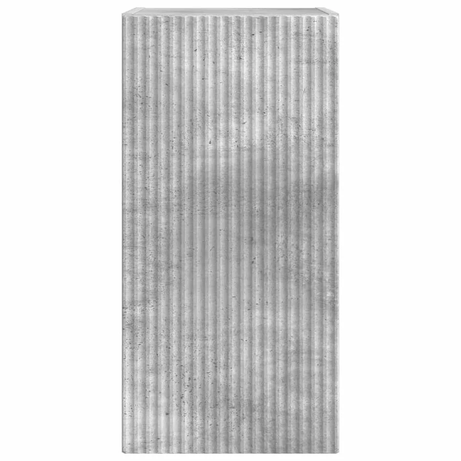 Meuble TV mural 2 pcs Béton 30 x 31 x 60 cm Bois d'ingénierie - 7