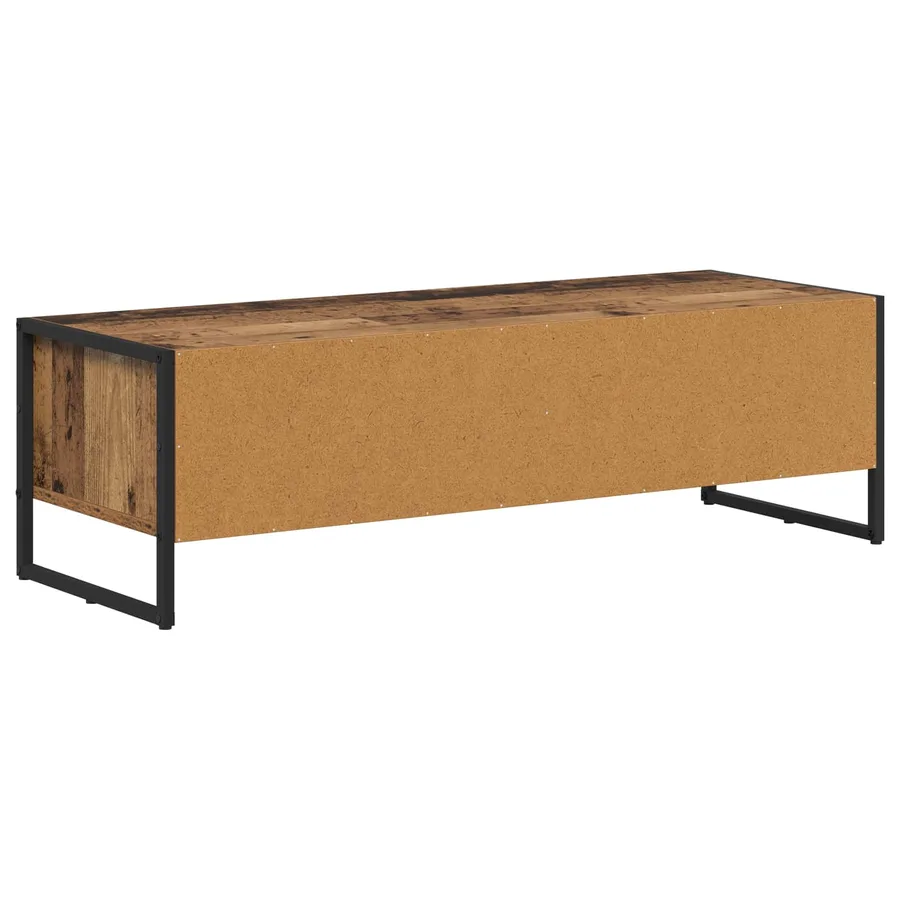 Meuble TV Bois Ancien 100 x 36,5 x 30,5 cm Bois d'ingénierie - 7