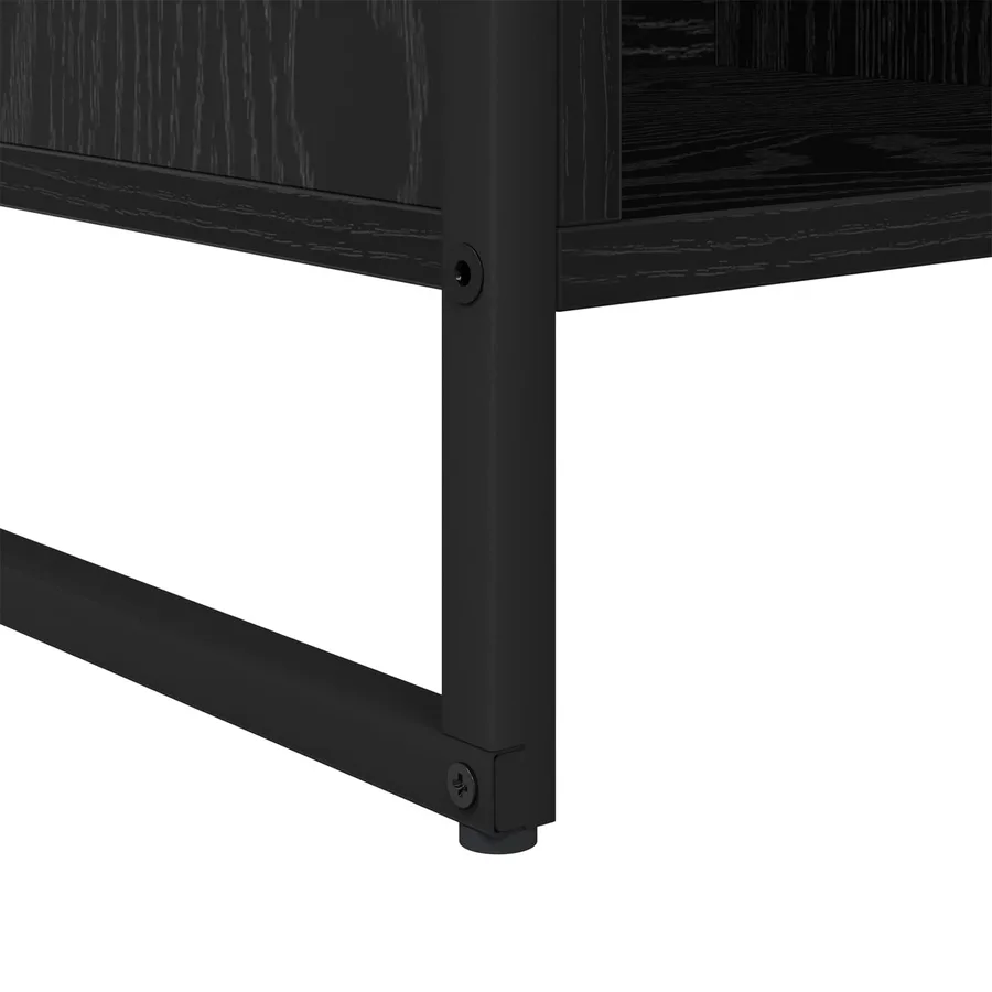 Bibliothèque Chêne noir 68 x 30 x 108.5 cm Bois d'ingénierie - 10