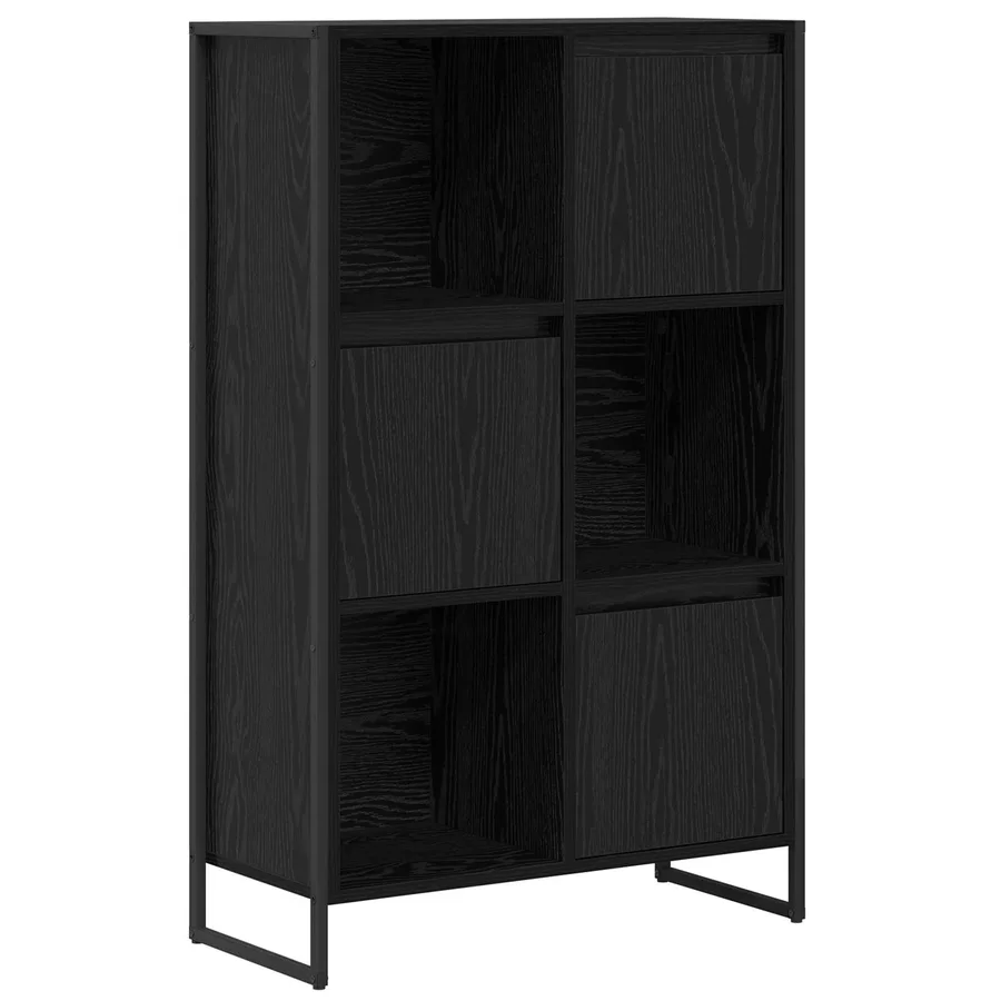Bibliothèque Chêne noir 68 x 30 x 108.5 cm Bois d'ingénierie - 2